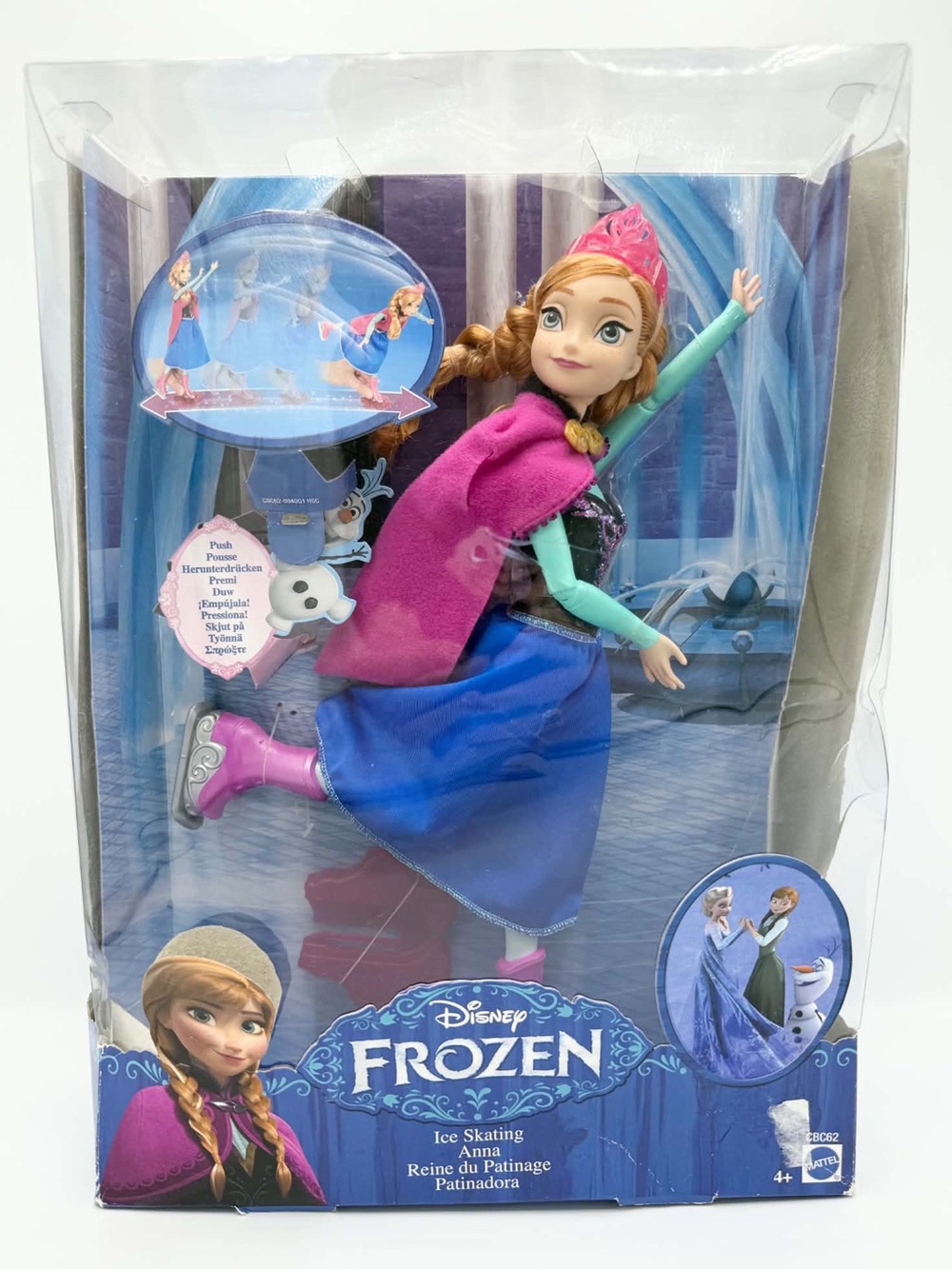 Disney's Frozen Ice Skating Anna Doll